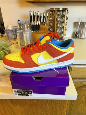 BART SIMPSON- NIKE SB Dunk Low Habanero. Mens Size 7/ Womenâs Size 8.5 $265.00 - PicClick